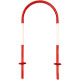 Archetto antisosta Bianco Rosso tubo diametro 33 mm