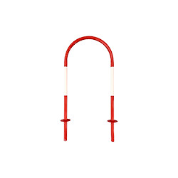 Archetto antisosta Bianco Rosso tubo diametro 33 mm