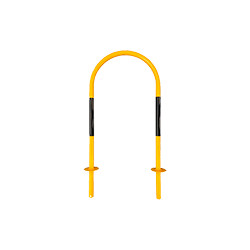 Archetto antisosta Giallo Nero tubo diametro 33 mm