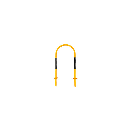 Archetto antisosta Giallo Nero tubo diametro 33 mm