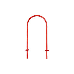 Archetto antisosta rosso tubo diametro 33 mm
