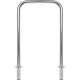 Archetto antisosta inox tubo diametro 48 mm