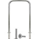 Archetto antisosta inox estraibile diametro 48 mm