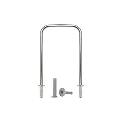 Archetto antisosta inox estraibile diametro 48 mm