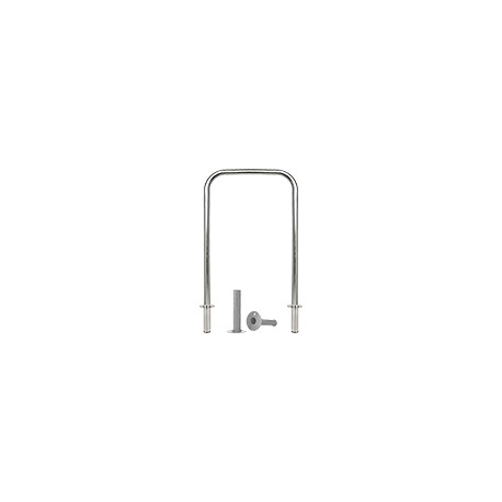 Archetto antisosta inox estraibile diametro 48 mm