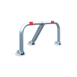 Archetto antisosta ribaltabile con serratura cm 96x45h diam. mm 50