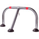 Archetto antisosta ribaltabile con serratura cm 94x46h diam. mm 50