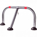 Archetto antisosta ribaltabile con serratura cm 94x46h diam. mm 50