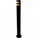 Dissuasore di sosta flessibile colore nero diam. 90 h. 1150 mm.