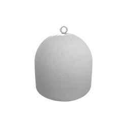 Base cemento Kg 210 con golfare senza foro per sollevamento