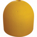 Base cemento con foro diametro 48 per palo colore giallo