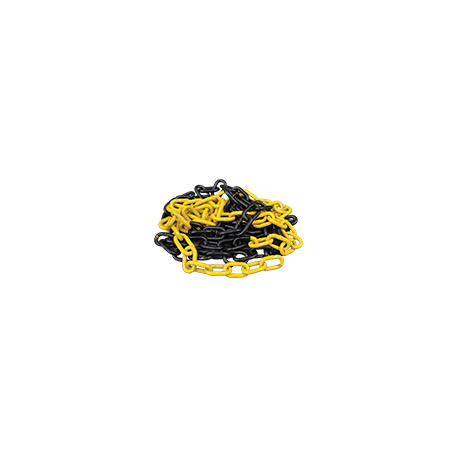 Catena acciaio zincato e verniciata giallo / nero