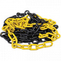 Catena acciaio zincato e verniciata giallo / nero