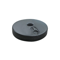 Sola base rotonda riempibile in plastica