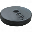 Sola base rotonda riempibile in plastica