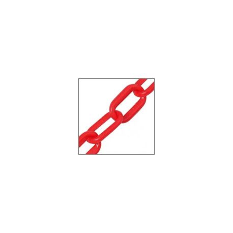 Catena plastica colore rosso