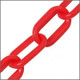 Catena plastica colore rosso