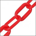 Catena plastica colore rosso