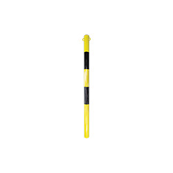 Paletto parapedonale giallo nero diametro 48