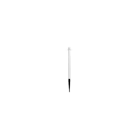 Paletto PVC bianco H 100 cm con puntale