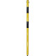 Solo paletto parapedonale Giallo/Nero diametro 30 mm