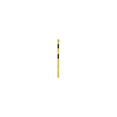Solo paletto parapedonale Giallo/Nero diametro 30 mm