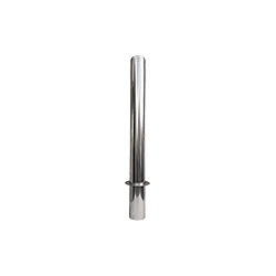 Paletto parapedonale acciaio inox satinato h. cm. 100 paracarro