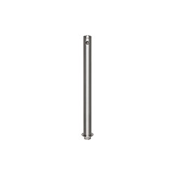 Paracarro estraibile acciaio inox d. 102m