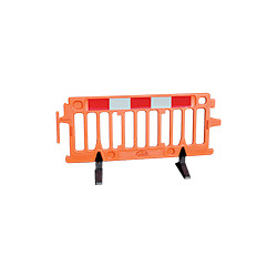 Barriera in polietilene alta densita' SAFE IN colore ARANCIO