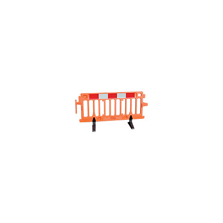 Barriera in polietilene alta densita' SAFE IN colore ARANCIO