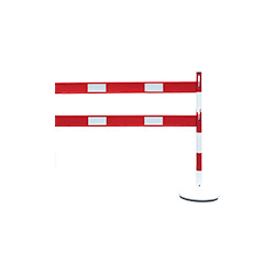 Kit estensione per barriera BARV15BR color BIANCO/ROSSA