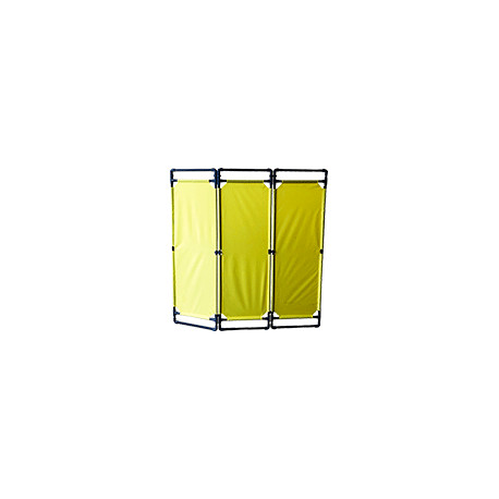Barriera 3 moduli neutri colore giallo dimensioni cm 180x70 (hxl) 6 kg