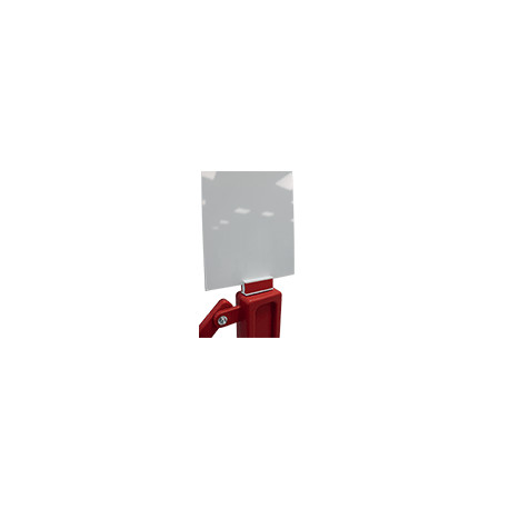 Pinza porta cart. per barriera estensib.