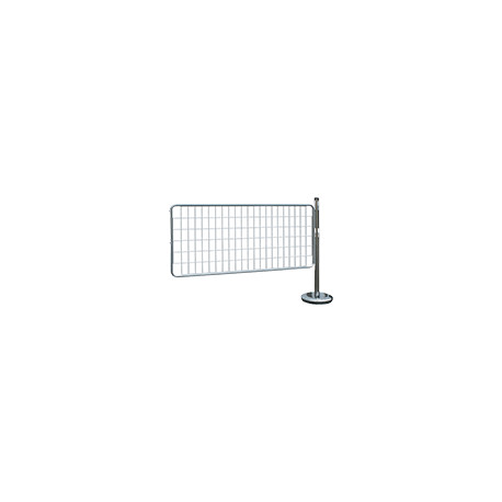 Kit estensione acciaio c. rete mm 1500x1000 h per BARVR13S