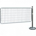Kit estensione acciaio c. rete mm 1500x1000 h per BARVR13S