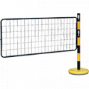 Kit estensione acciaio verniciato G/N c. rete 1500x1000 per BARVR13YN