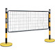 Barriera in acciaio verniciato G/N c. pannello rete nero mm 1500x1000 h