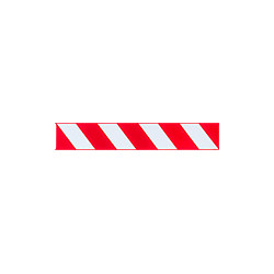 Barriera stradale B/R rifrangente senza gambe