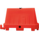 Barriera stradale impilabile polietilene rosso