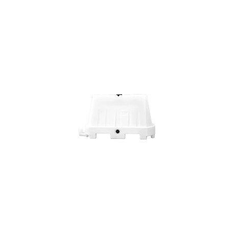 Barriera stradale impilabile polietilene bianco