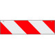 Tabella alluminio piano rifrangente bianco/rosso