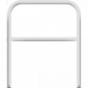 Barriera parapedonale da interrare col. BIANCO d. 48 mm cm 91,5X115,5 h.