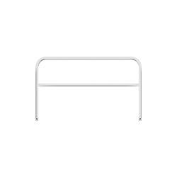 Barriera parapedonale da interrare col. BIANCO d. 48 mm cm 191,5x115,5 h