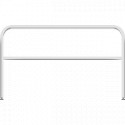 Barriera parapedonale da interrare col. BIANCO d. 48 mm cm 191,5x115,5 h