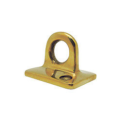 Attacco a muro finitura ottone (x cordoni)