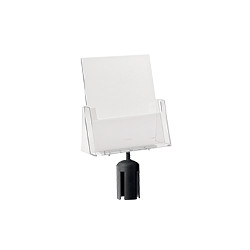 Tasca porta depliant formato A4 per colonnine SAFE IN