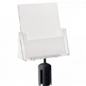 Tasca porta depliant formato A4 per colonnine SAFE IN