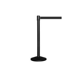 Colonnina SAFE IN modello BASIC nera opaca con nastro NERO