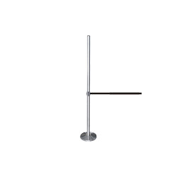 Colonnina SAFE IN h. 2. 20 con nastro da mt. 3 colore nero