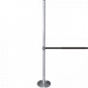 Colonnina SAFE IN h. 2. 20 con nastro da mt. 3 colore nero
